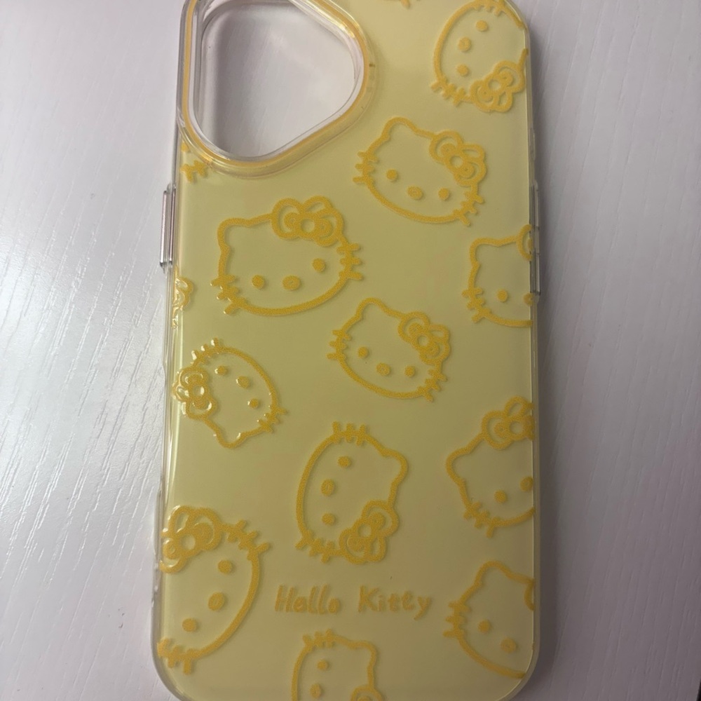 Hello Kitty Yellow Phone Case
